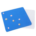 Fondant Foam Pad, 2 Pack 12 Hole Sugar Flower Sponge Pad Fondant Cake Shaping Mat Food Grade Sponge Drying Tool for Sugar Flowers, Leaves, Decoration and Kids Clay, Modeling Pad