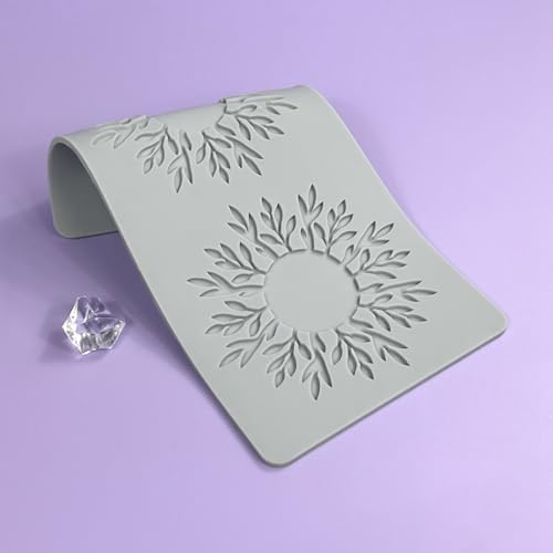 mostsom Silicone Lace Mold Tree Branch Pattern Fondant Molds Hollow Cake Decorating Baking Tools Food-Grade Non-Stick DIY Mould for Home & Garden Cookies Chocolate (A_ Branch) - size: A_ Branch
