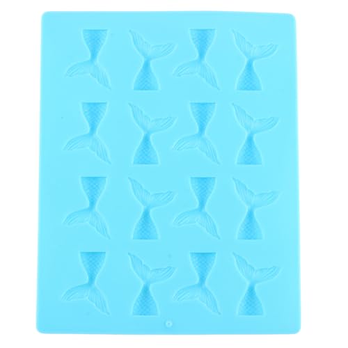16 Cavity Mermaid Tails Silicone Candy Molds