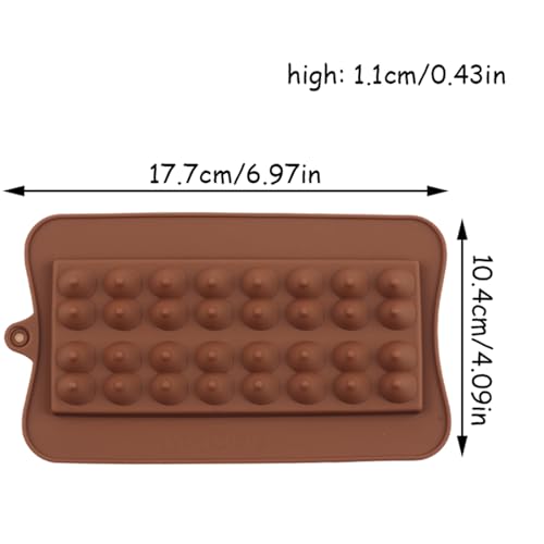 Mini Water Drop Teardrop Silicone Chocolate Molds Set Of 2
