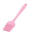 uxcell Silicone Family Bakery Cookie Cake Baking Tool Cream Butter Pastry Brush Pink - color: Pink