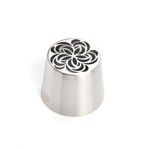 1 Piece Stainless Steel Extra Large Spiral Swirl Flowers Icing Tip