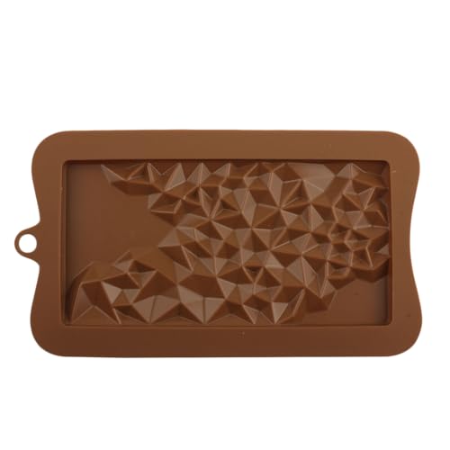 Break Apart Silicone Chocolate Molds Fragment Candy Mold For Chocolate Bar Candy Energy Bar