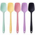Silicone Spatulas 5Pcs, 10.7 Inch Small Spoon Spatula Set, BPA-Free - size: Large(10.7" x 2.2" x 5 Pcs)