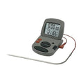 Taylor Precision Products Programmable with Timer Instant Read Wired Probe Digital, Meat, Food, Grill BBQ Cooking Kitchen Thermometer with Timer, Gray