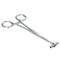 DJCIW Septum Piercing Clamps, 6" Piercing Pliers Surgical Stainless Steel Piercing Tools for Nose Septum Ear Cartilage Industrial Piericng Tube Forceps Pliers - color: C-septum Clamps-3