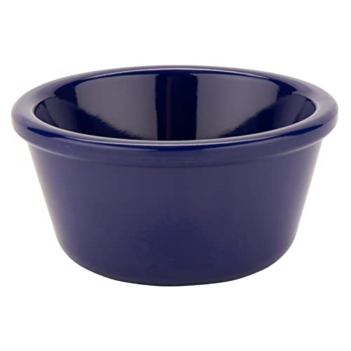 G.E.T. RM-388-CB 3 oz. Ramekin, Break Resistant, Melamine, Cobalt Blue (Pack of 12) - color: Cobalt Blue, size: 3 Ounce, style: Smooth