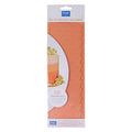 PME Pleat Patterned Side Scraper for Cake Decorating-10 inches, Acrylic, - style: Pleat
