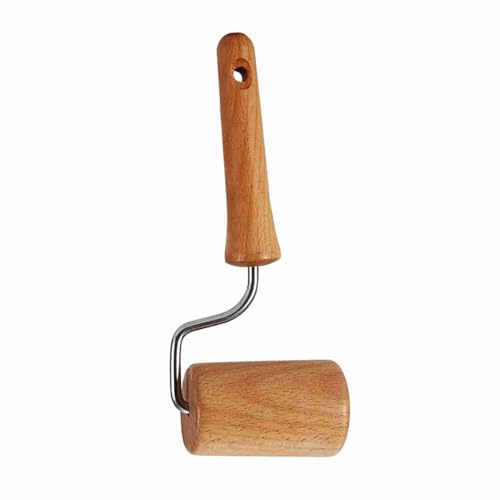 Small Rolling Pin, Pizza Dough Roller, Non Stick Wood Pastry Roller, Kitchen Wooden Rolling Pins for Baking Cooking Cookie Bread Tortilla Dumpling Fondant Clay (Style 4) - size: Style 4