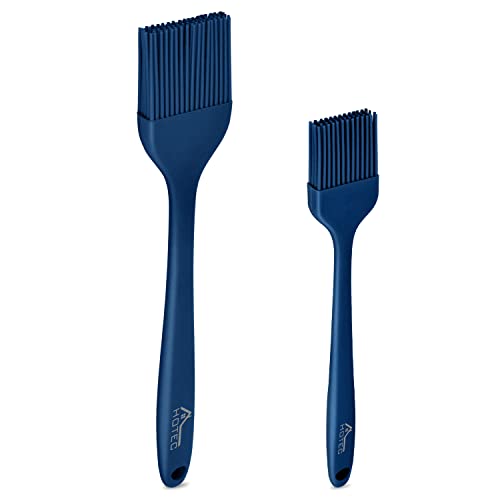 HOTEC Silicone Basting &Pastry Brushes BPA Free, Classic Blue 2 - color: Classic Blue