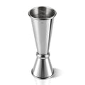 Stainless Steel Cocktail Jiggers – Japanese Style Double Measuring Cups for Bartending (1oz/2oz) - color: Silver, size: 1 Pack-A