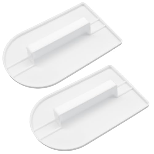 Bonsicoky 2 Pack Fondant Smoothing Tool, White - color: White