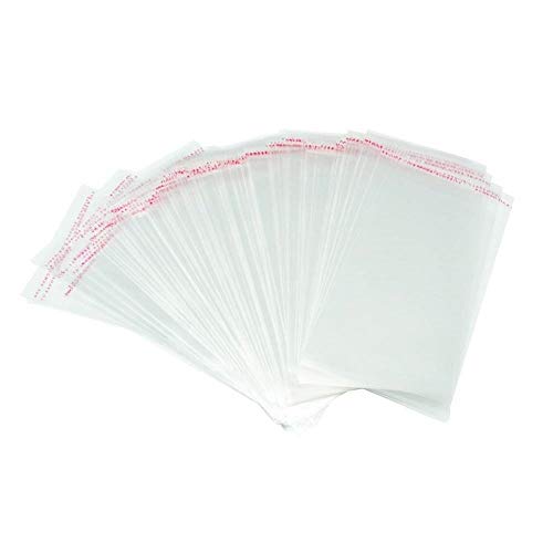 200pcs 2"x3" Clear Resealable Cellophane Bag Self Adhesive Seal - size: 2x3 Inch (Pack of 200)