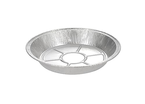 Waytiffer 9" Pie Pans (10pack) - Disposable Aluminum Foil Pie Tins,Heavy-duty, Baking Tin Plates, Standard Size - size: 10 Pack