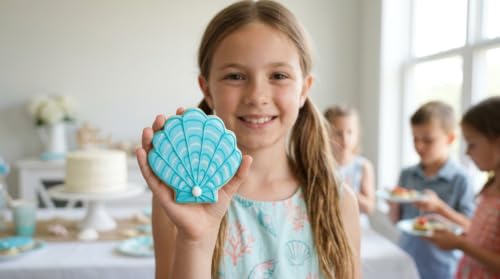 Ann Clark Seashell Cookie Cutter, 3-1/4" Made in USA - style: Seashell