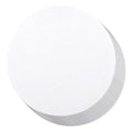 Juvale 12-Pack 12-Inch Round Cake Boards - Sturdy Pizza Cardboard Rounds - Versatile Gingerbread House Base - Disposable Dessert Display - White