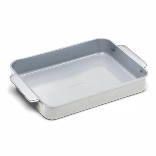 Caraway Non-Stick Ceramic-Coated 9"x13" Rectangle Pan - color: Gray, size: Rectangle Pan