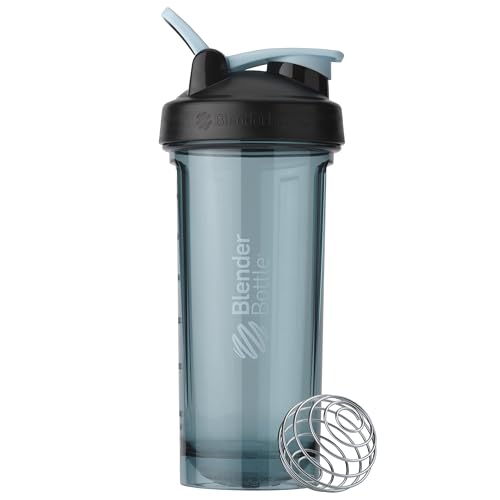 BlenderBottle ProSeries Tritan Shaker Bottle 28 oz Black/Blue - color: Black/Blue, size: 28 Ounces