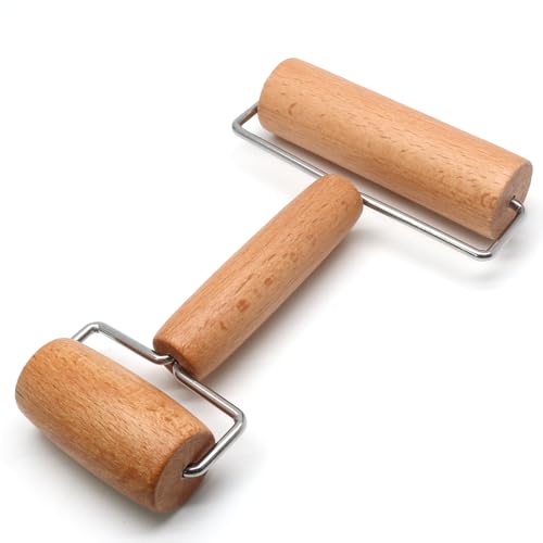 Wooden Rolling Pin, H Square Type - style: Style 3