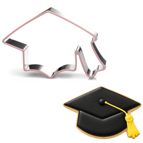 LUBTOSMN Graduation Cap 2026 Cookie Cutter Cookie Cutter