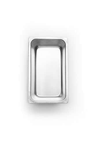 Fox Run Mini Bread Pan, Tin-Plated Steel, 4-Inch - size: 4" x 2.5"