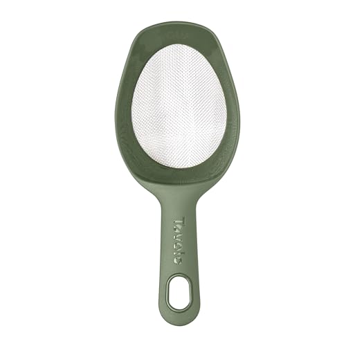 Tovolo Scoop and Sift 1 Cup Flour Sifter for Baking, Thyme - color: Thyme
