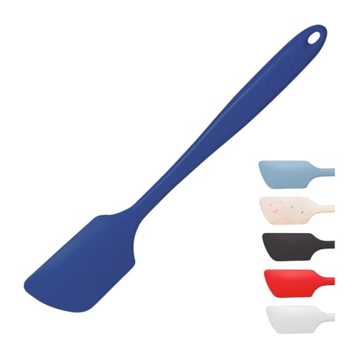 GIR Premium Silicone Seamless Spoonula – Ultimate, Navy Blue - color: Navy, size: Ultimate - 11 IN