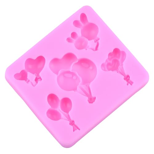Bear Silicone Mold Balloon Fondant Mold Teddy Bear Mold Set Of 4