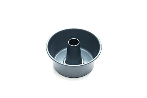 Fox Run Mini Angel Food Cake Pan, 3.75 x 3.75 x 1.75 inches, Metallic - size: 3.75 x 3.75 x 1.75 inches