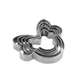 MrCookie Girl Mouse Cookie Cutters Set,5pc Thickened Stainless Steel. - color: Girl Mouse