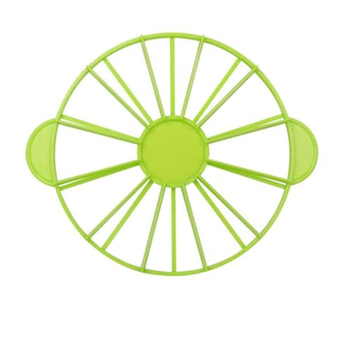 Pie Slicer Marker, Round Cake Slice, Double Sided Cake Portion Marker 10 or 12 Slicers Cheesecake Cutter Divider for DIY Cooking Baking Tool (Green)
