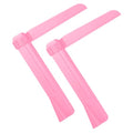 uxcell 2Pcs Adjustable Cake Scraper Adjustable Cake Smoother Dark Pink - color: Dark Pink