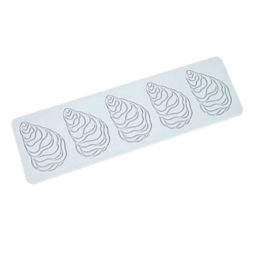 mostsom Silicone Lace Mold for Embossing, Oysters Shape Cake Impression, and Decorating (B_ Oysters) - size: 11.5"L x 3.4"W
