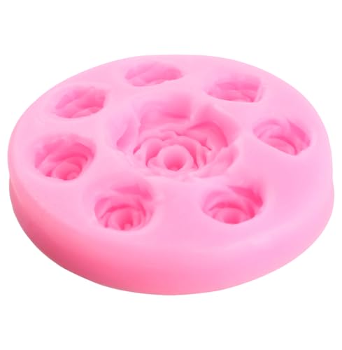 ZiXiang Flower Silicone Mold Rose Daisy Orchid Flower Fondant Mold Set Of 4 - color: Style AA