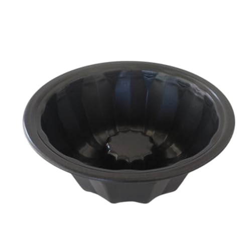 4 Inch Mini Fluted Cake Pan, Carbon Steel Round Cake Mold, 8 Pack