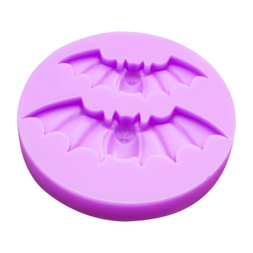 Halloween Bat Spider Silicone Molds Set of 6, for Cake Decoration