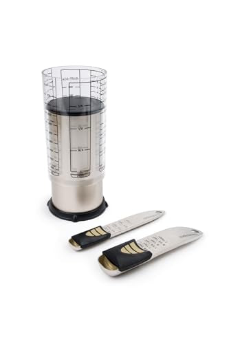 KitchenArt 2 Cup Pro Essentials Gift Set, 6.5x6.5x7", 3-Piece Set - size: 3-Piece Set