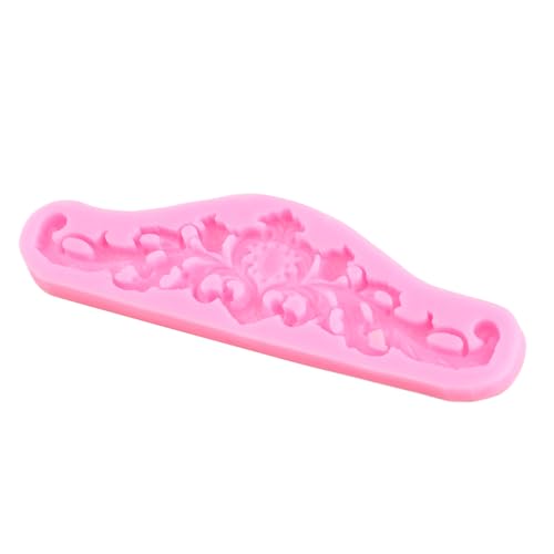 Baroque Style Fondant Mold Curlicues Scroll Silicone Mold - color: Style B