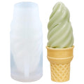 3D Ice Cream Candle Molds Ice Cream Cone Candle Silicone Mold