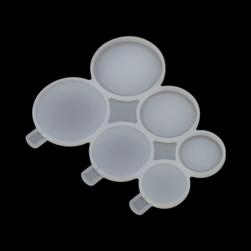 mostsom 2pcs/lot Round Lollipop Silicone Mold Without Stick DIY Lollipop Mold Reposteria Y Pasteleria Accesorios (A_ Round) - size: A_ Round