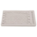 Silicone Fondant Texture Mat for Cake Decorating, 1 Pack