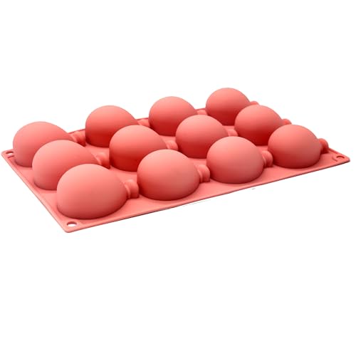 X-Haibei Christmas Ballon Shaped Soap Cake Jello Crayon Resin Chocolate Bombs Making Silicone Mold 2oz per cell