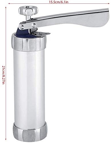 GOTOTOP Cookie Press Kit Biscuit Maker Machine Making Cake Decorating Tools Kitchen Baking with 4 Nozzles and 20 Mold