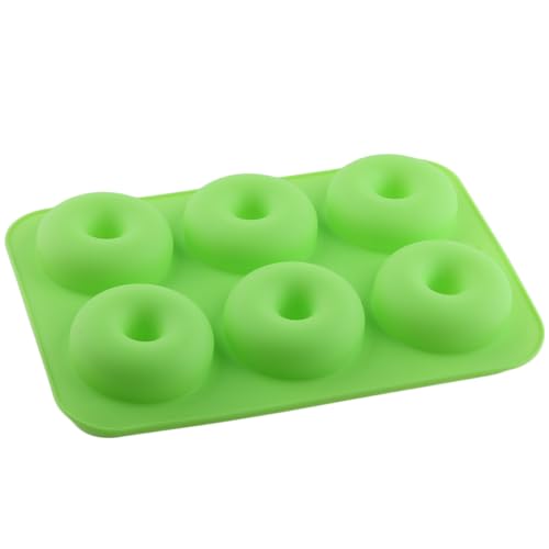6 Cavity Doughnut Silicone Chocolate Molds Set Of 2 - color: Style G