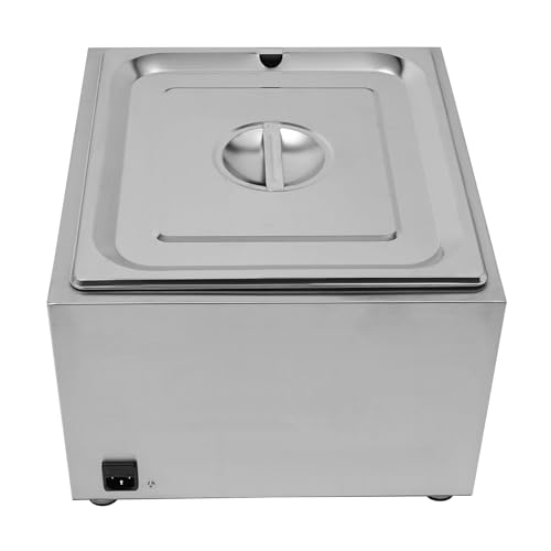 1 Tank Commercial Chocolate Melting Machine 500W 26.46lbs Stainless Steel Electric Chocolate Tempering Machine Chocolate Melter Pot w/ 32-203°F Temp Control, Digital Display for Butter Cream - size: 1 Tank, 500W, Digital Display