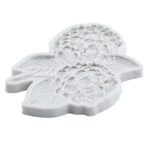Hydrangea Flower Fondant Mold Flower Silicone Molds Set Of 2 - color: Style A