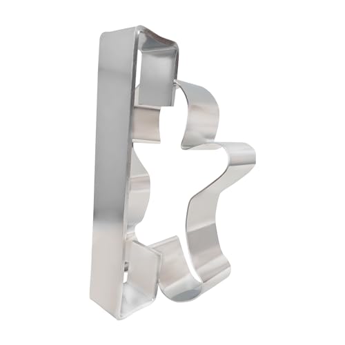 OCS Parts 5-Inch Gingerbread Man Stainless Steel Donut Cutter - style: Gingerbread Man