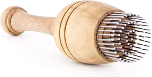 Uzbek Tradiotional Handmade Bread Stamps Chekich Pack of 2 Sizes 6-7 and 2, Big and small