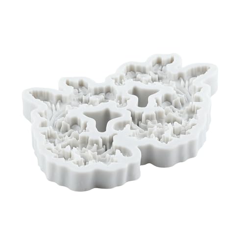 Lingzhi Baroque Fondant Mold Curlicues Relief Scroll Lace Silicone Molds - color: Style J