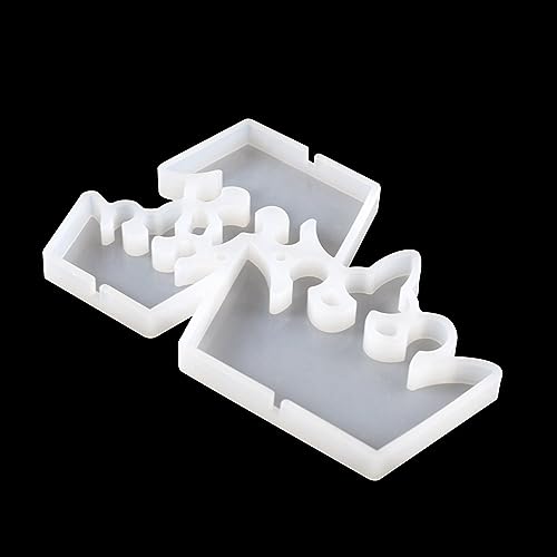 mostsom 3D Crown Shape Silicone Lollipop Mold DIY Chocolate Soap Forms Baking Mould Pastry Bakeware Cake Decorating Tools 2PCS (F_ Crown) - size: F_ Crown